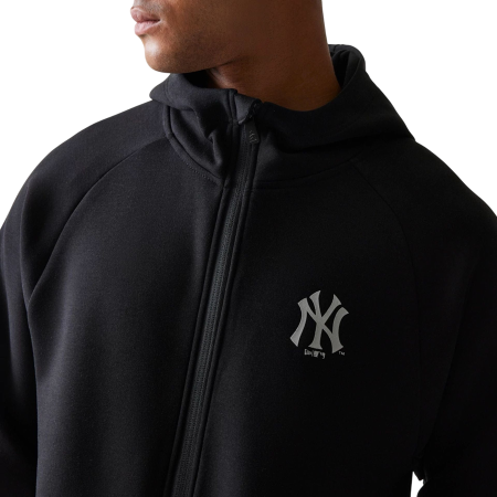 New Era MBL New York Yankees Full Zip Hoodie "Black"