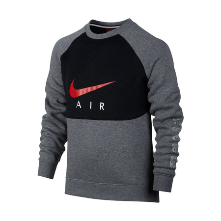 Nike Niño Air Crew Boys (091/Carbon Heather/black/Universität rot)