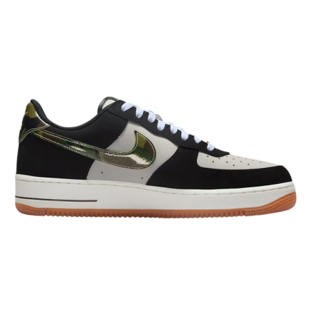 Nike Air Force 1 Low '07 LV8 "Black Patent Camo Swoosh"