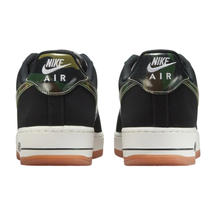 Nike Air Force 1 Low '07 LV8 "Black Patent Camo Swoosh"