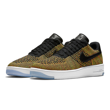 Nike Air Force 1 Ultra Flyknit Low "Volt" (700/Volt/schwarz)