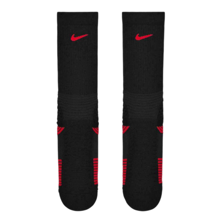 Nike Calcetines Basket U Nk Elite 2.0 Chs Crw 1PR "Black Red"