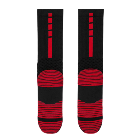 Nike Calcetines Basket U Nk Elite 2.0 Chs Crw 1PR "Black Red"
