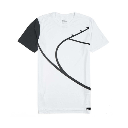 Nike Camiseta Court Graphic (100/weiß/schwarz)