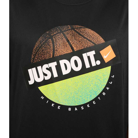 Nike T-Shirt Dri Fit Basket einfach machen "Schwarz"