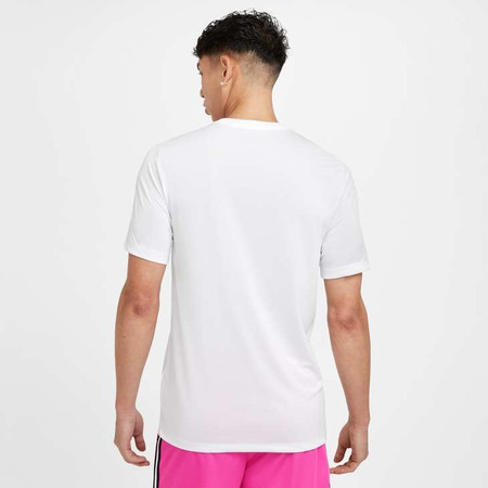 Nike T-Shirt Dri Fit Basket einfach machen "Weiß"
