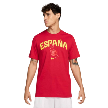 Nike Camiseta España Basket "Gym Red/Yellow"
