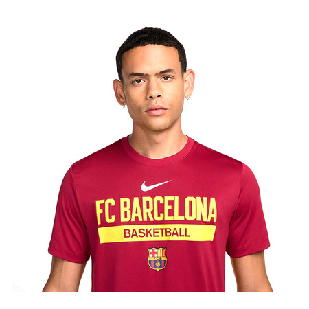 Nike T-Shirt FCB M NK DF Prtc Rtl SS "Noble Red"