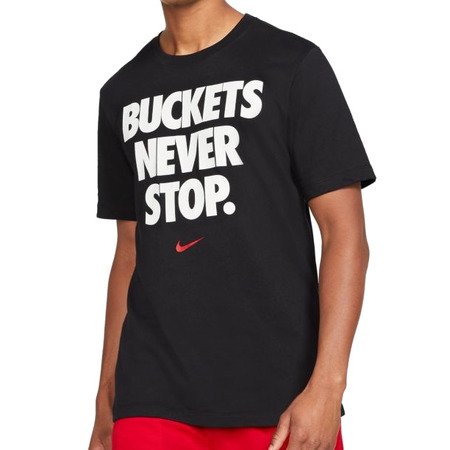 Nike Dri-FIT Schnallen Nie aufhören Basketball T-Shirt