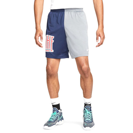 Nike Dri-FIT Herren Basketball Shorts "Navy und Grey"