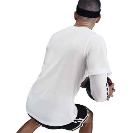 Nike Dri-fit Men's Basketball T-Shirt "White-Pink"