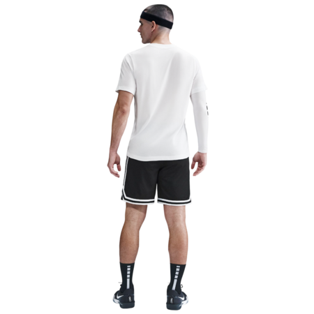 Nike Dri-fit Men's Basketball T-Shirt "White-Pink"