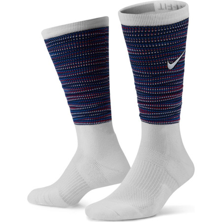 Nike Elite Crew Basketball Socken "White-Blue"