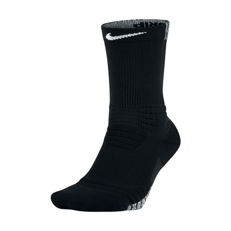 Nike Grip Vielseitigkeit Crew Basketball Socken Schwarz