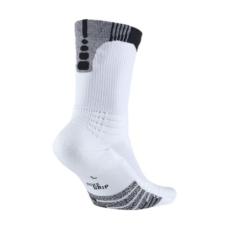 Nike Grip Vielseitigkeit Crew Basketball Socken weiß