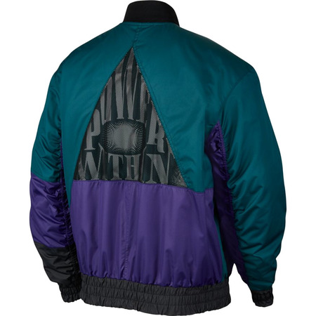 Nike Kyrie Protec Basketballjacke "Dark Atomic Teal"