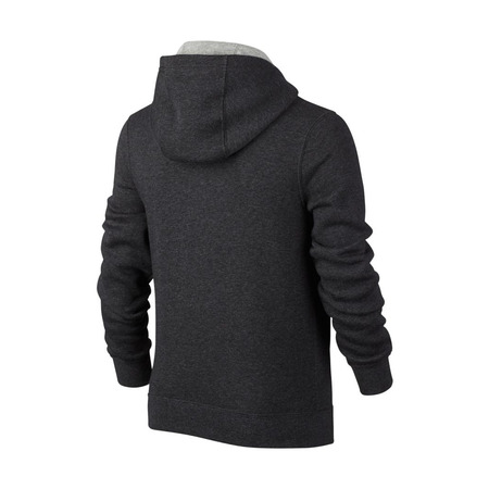 Nike Niño Sportswear Fleece Club Hoodie Jungs (032/black heather/dk grey/white)