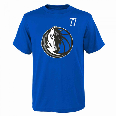 Outerstuff NBA Mavericks Luka Doncic #77 T-Shirt "Blue"