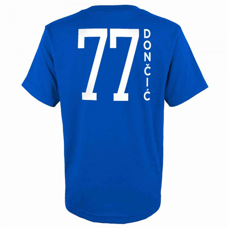 Outerstuff NBA Mavericks Luka Doncic #77 T-Shirt "Blue"