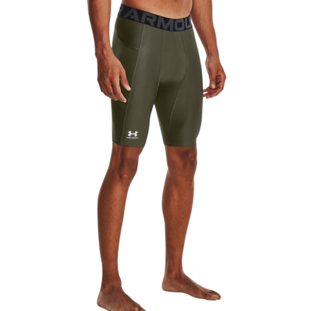 HeatGear® Pocket Long Shorts "Marine OD Green"