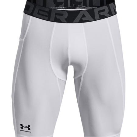 HeatGear® Pocket Long Shorts "White"