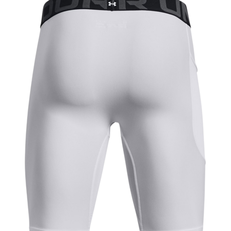 HeatGear® Pocket Long Shorts "White"