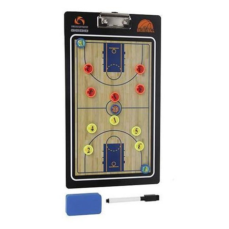 Tactical Pizarre Basketball 2 Faces Magnetic Diamond (Multicor)