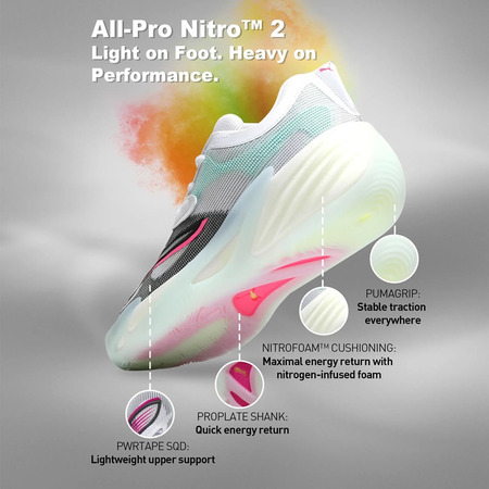 Puma All-Pro Nitro™ 2 "White - Mint Ment"