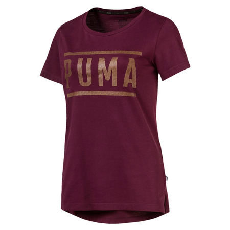 Puma Athletic Logo Tee Wn ́s (Abb/Bronzemedal)