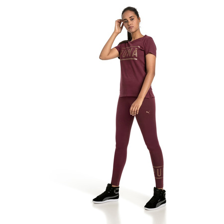 Puma Athletic Logo Tee Wn ́s (Abb/Bronzemedal)