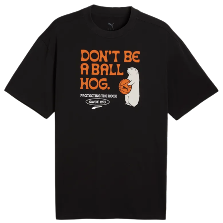 Puma Basketaball Junior Varsity Tee II "Black"