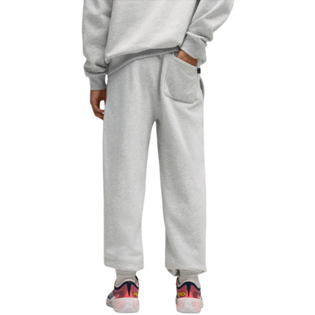 Puma Basketbal Hooptopia Graphic Sweat Pant "Light Gray"