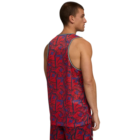 Puma Basketball Flagrant Foul Jersey "Candy Apple-AOP "