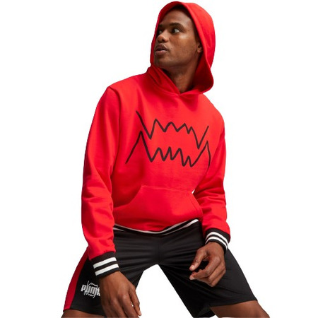 Puma Basketball Franchise Core Hoodie "For All Time Red"