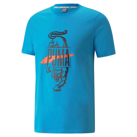 Puma Basketball Qualifier SS Tee "Blau"