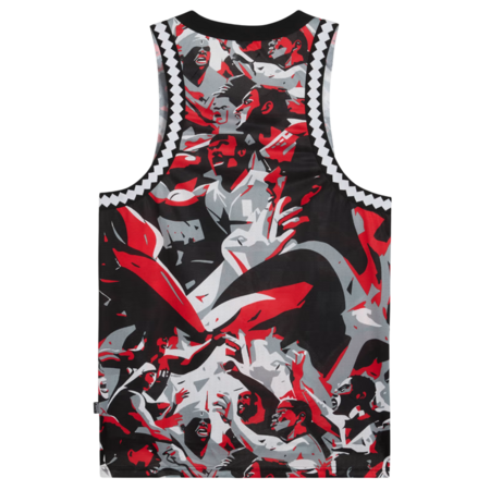 Puma Basketball Rival Rage AOP Mesh Tank "For All time Red-AOP"