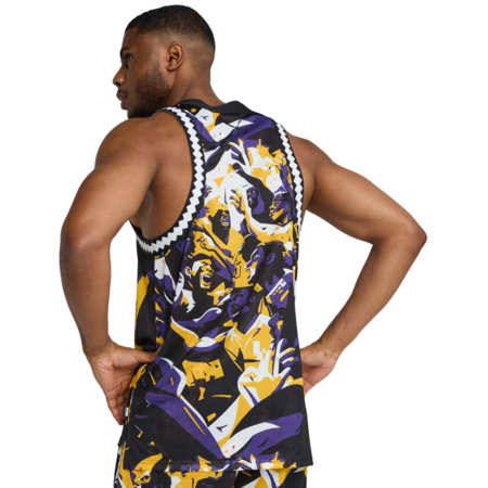 Puma Basketball Rival Rage AOP Mesh Tank "Team Volet-AOP"