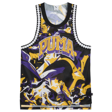 Puma Basketball Rival Rage AOP Mesh Tank "Team Volet-AOP"