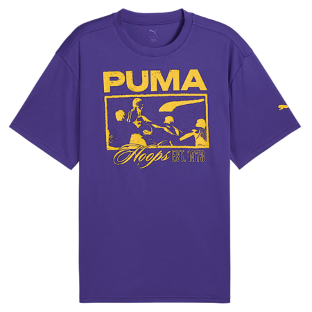 Puma Basketball Rival Rage Tee 1 "Team Violet"