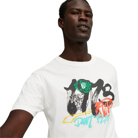 Puma Basketball Showcase Tee "Weiß"