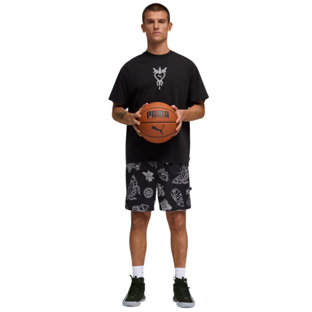 Puma Basketball Swish N' Ink Rev 7" Short "Black"