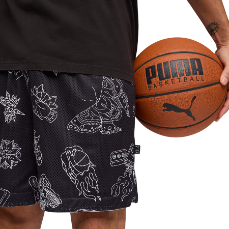 Puma Basketball Swish N' Ink Rev 7" Short "Black"