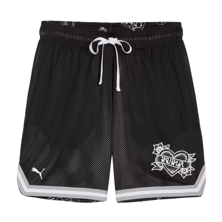 Puma Basketball Swish N' Ink Rev 7" Short "Black"