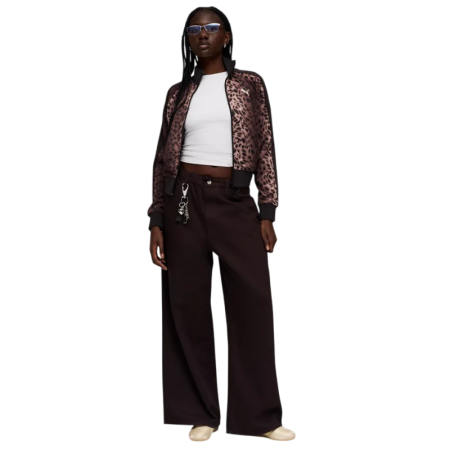 Puma Chaqueta  T7 LEO LUXE AOP Track  "Black"