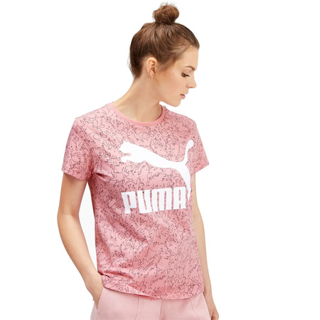 Puma Classics Logo Tee AOP