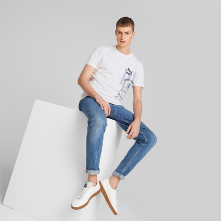 Puma CLASSICS GEN. PUMA Tee "Weiß"