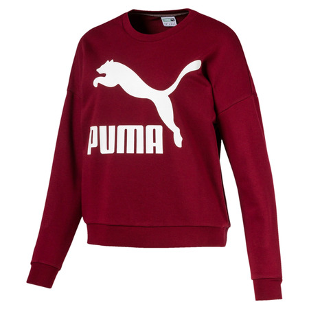 Puma Classics Logo Crew Wn ́s (Pomegranate)