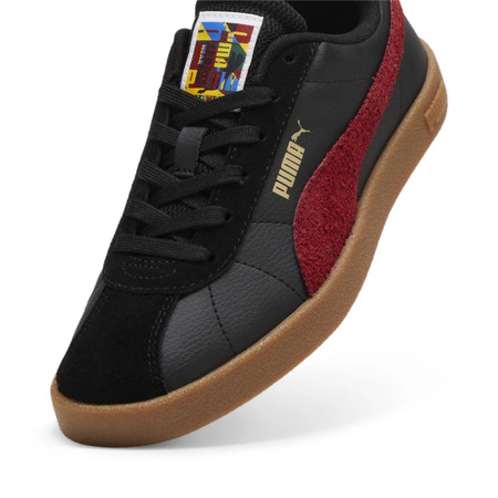 Puma Club II YEAR of SPORT Jr " Schwarz-Intense Red-Gum"