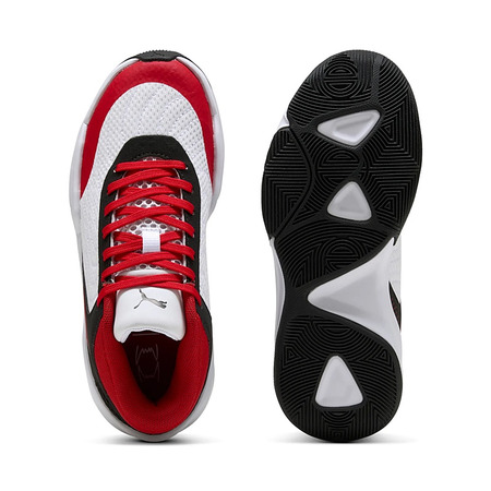 Puma Court pro 2 JR. "Black/Red/White"