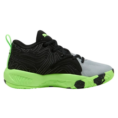Puma Court Pro 3 Jr. "Black-Green-Gray"